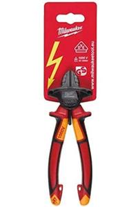 Milwaukee 4932464567 Ağır Hizmet Tipi 1000v Vde İzoleli Elektrikçi Yan Keski