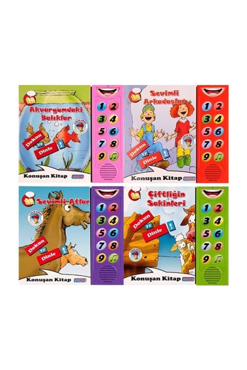 Bebeklik Yayınları Sesli Kitap Seti (4 Ürün)