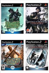 Sony Playstatıon 2 - Medal Of Honor Serisi 4 Oyunluk Set - Sadece Çipli Cihazlar Için!