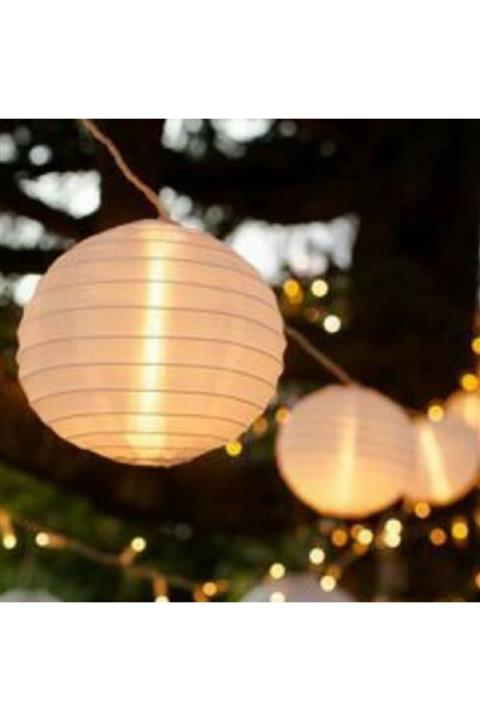 Perrla Shop Beyaz Japon Fenerleri 35 cm