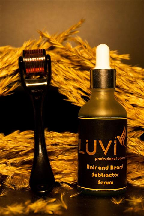 Luvi Saç Ve Sakal Çıkarıcı Serum + Dermaroller Set 50ml