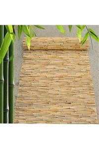 tunalar 40cm X 5 Metre Bambu Kamış Hasır Bahçe Çiti Gölgelik Balkon Çiti