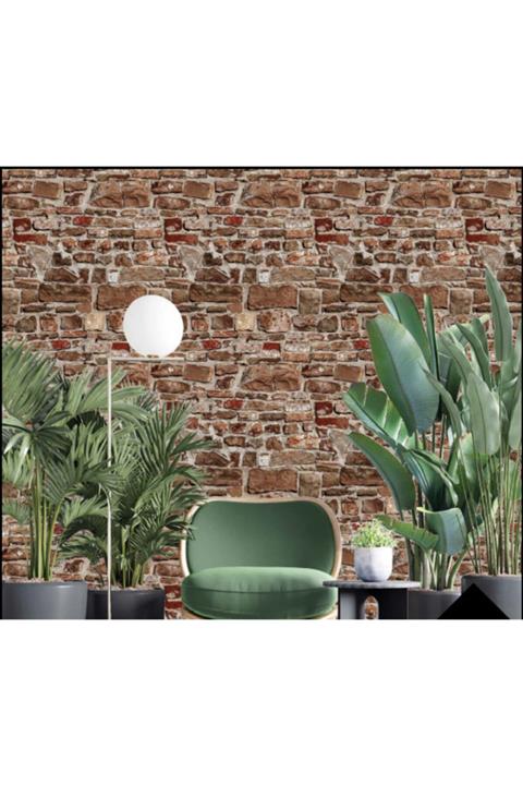 NATUREL Natural Collection Taş Desenli Duvar Kağıdı (2608)