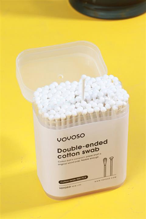 YOYOSO Kulak Temizleme Çubuğu 200 Adet