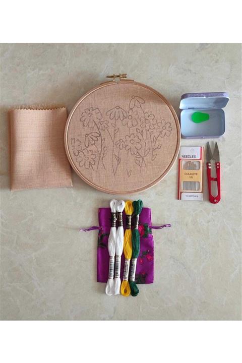 Dafne Dükkan Dafne Papatyalar Modern Nakış Kiti