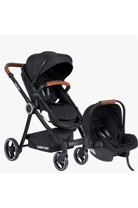Tommybaby Toranto Black Vip Travel Sistem Bebek Arabası Puset