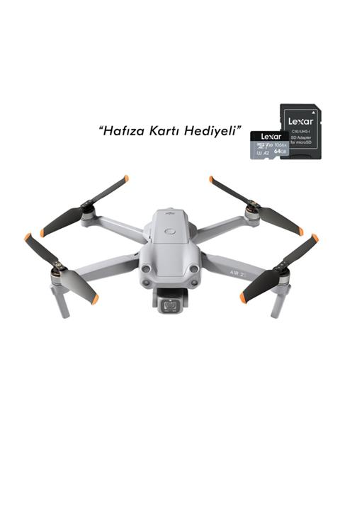 DJI Air 2s Fly More Combo ( 64 Gb Lexar 1066x Hafıza Kartı Hediyeli )