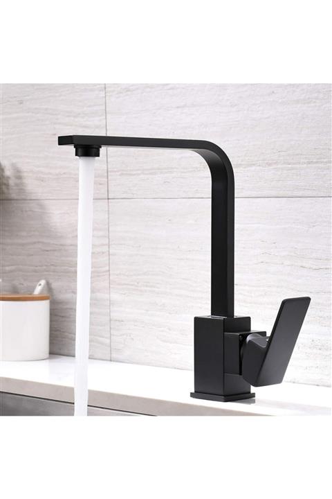 Sardıcı Kare Siyah Mutfak Bataryası