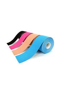 sars tıbbi cihazlar Sars Kinesiology Bandı %100 Pamuklu 7,5cm X 5m Mavi