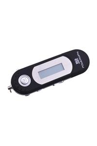 POWERWAY 4 Gb Pilli Mp3 Player Müzik Çalar Fm Radyo Ses Kayıt  Siyah