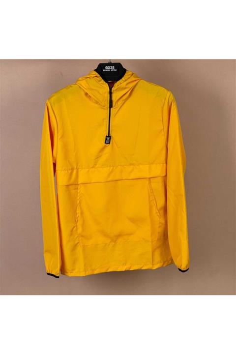TMB Unisex Sarı Tek Renk Yağmurluk