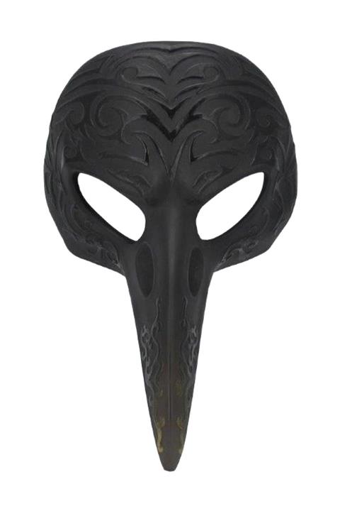 Tüterler Wise Venedik Koleksiyon Karga Maske