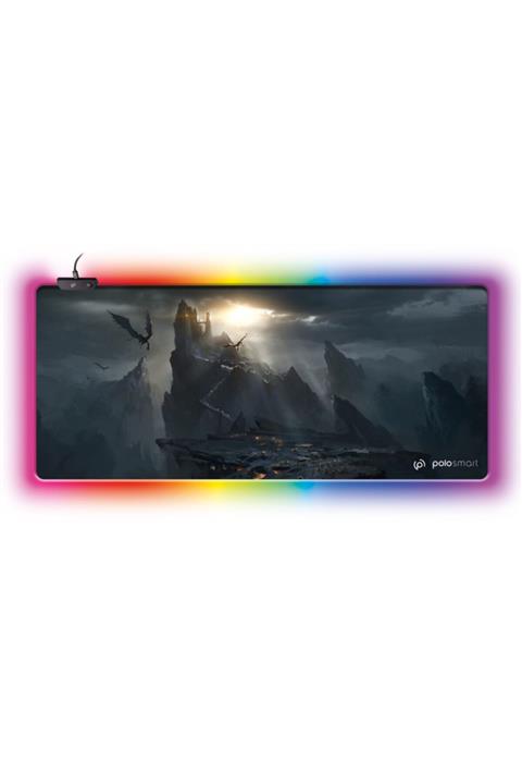 Polosmart Pgm15 Rgb Işıklı Gaming Mouse Pad