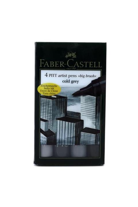 Faber Castell : Pıtt Pen 4 Lü Poşet Bb ''soğuk'' 5188167119