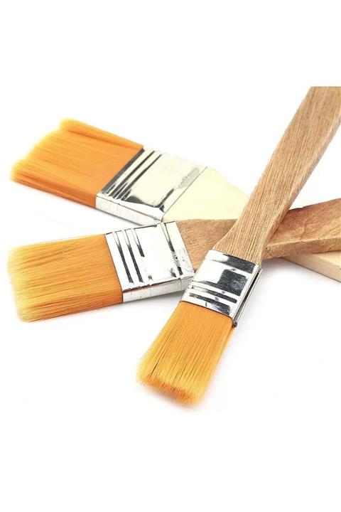 EminönüHobiSanat Ekonomik Zemin Fırça Seti 4'lü-(2-4-6-8 Numaralı Fırçalar)