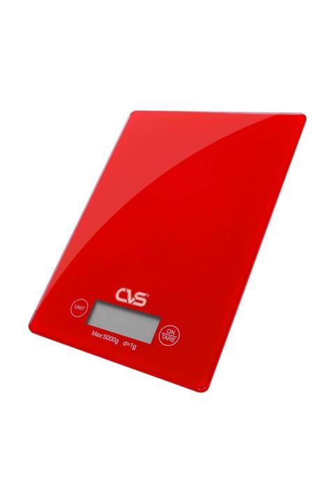 CVS DN 3808 Mutfak Terazisi Kırmızı