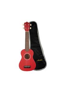 PUKA Pk-10 Soprano Ukulele, Çanta Ve Pena Hediyeli (kırmızı)