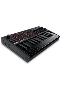 AKAI Profesyonel Mpk Mini Mk3, 8 Arkadan Aydınlatmalı Davul Pedli 25 Tuşlu Usb Mıdı Klavye Denetleyi