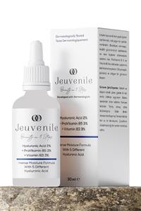 Jeuvenile Hyaluronic Acid %2 + Provitamin B5 %3 + Vitamin B3 %3 Yoğun Nemlendirici Serum 30ml