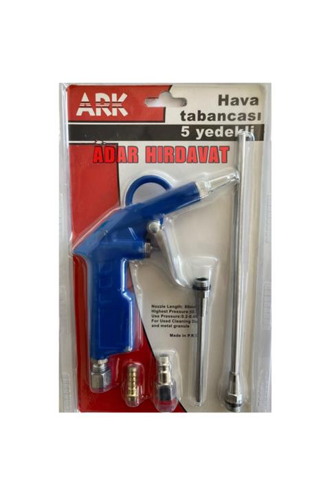 Ark Hava Tabancası 5 Yedekli