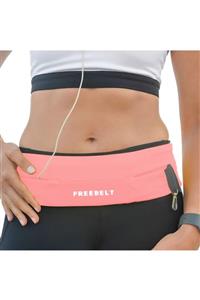 Freebelt Soft Pembe Yeni Nesil Spor Bel Çantası Koşu ve Fitness Kemeri