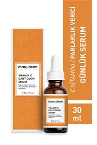 Maru.Derm Maruderm C Vitamini Ve Peptid Aydınlatıcı Cilt Bakım Serumu 30 Ml