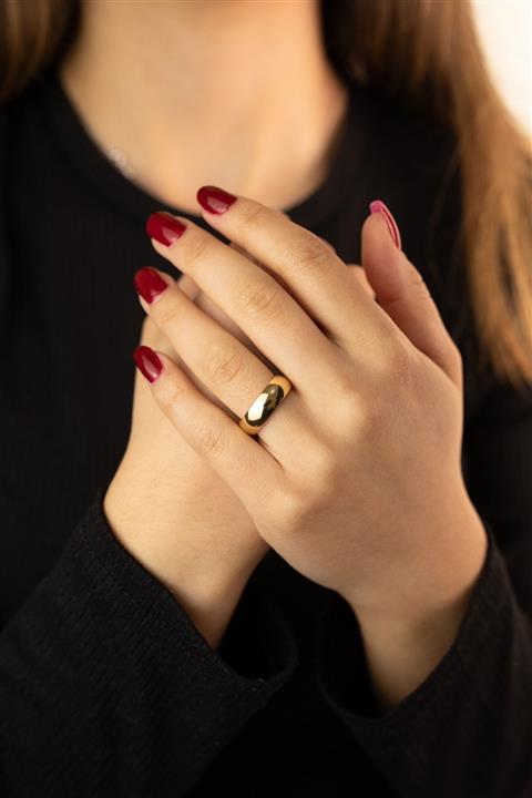 YAVUZ KUYUMCULUK Klasik Bombe Alyans 6 mm