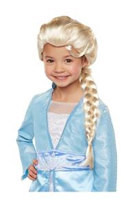 ERPA ToysShop Platin Altın Dore Renk Karlar Ülkesi Elsa Frozen Peruğu Çocuk Boy