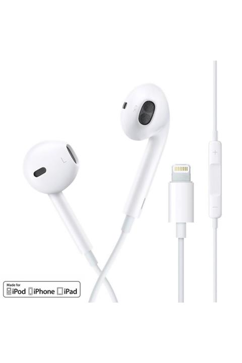 All Avcill Earpods Iphone Ipad 7/8/x Max/11/12 Uyumlu Lightning Kablolu Kulaklık Iphone Kulaklık