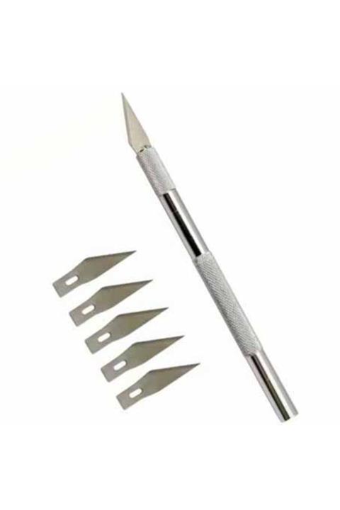 orhanucuzluk Hobi Neşter 5 Yedek Bıçaklı