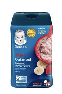 GERBER Oatmeal Banana Strawberry Kasik Mamasi 227 gr