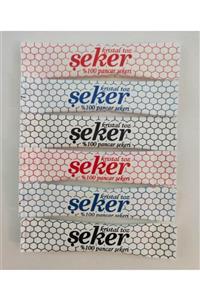 Sek Stick Şeker Karışık Renkli Stick Toz Şeker 1000 X 3 Gr.