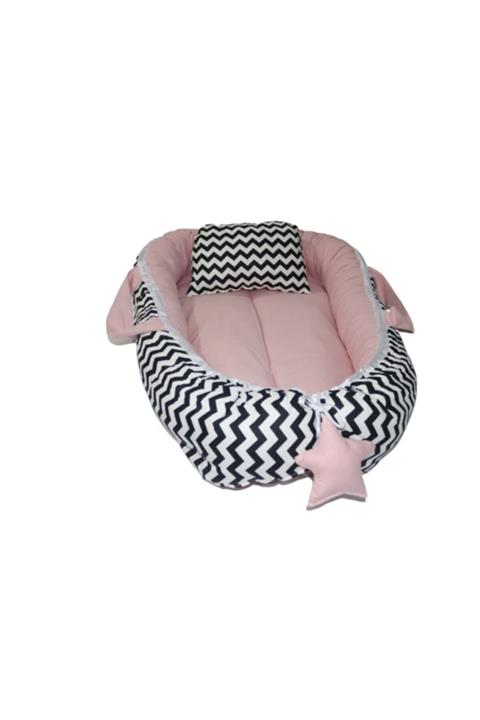 BAŞKAYA SHOPPİNG Babynest Bebek Uyku Yatağı Ve Yastağı %100 Pamuk