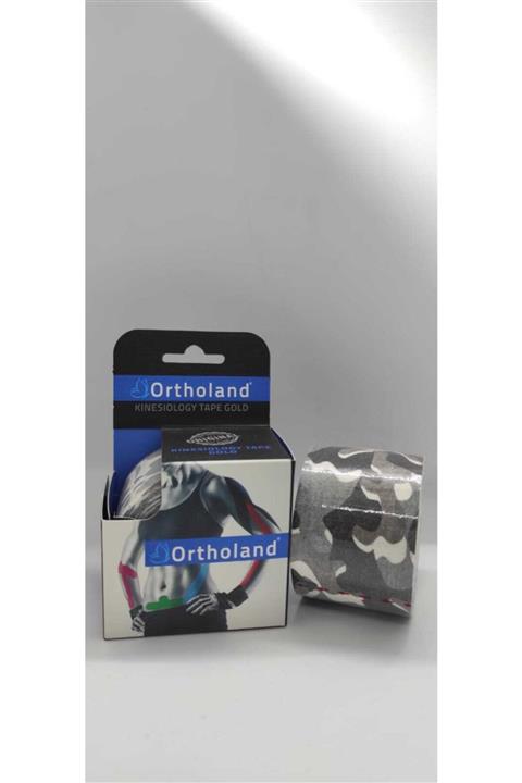 Ortholand Kinesiology Tape Gold Gri Kamuflaj 5cm*5metre