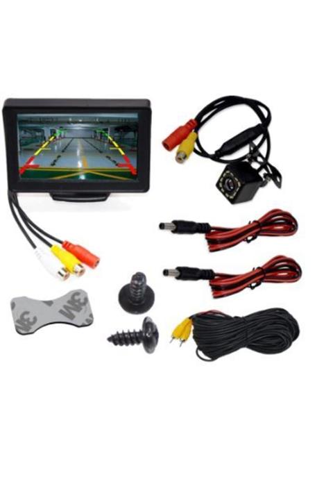AUDİOMAX 5 İnç Araç Monitör ve Araç Geri Görüş Park Kamerası Md5
