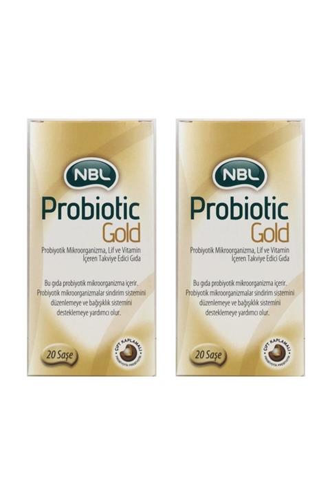 NBL Probiotic Gold 20 Stick Saşe 2 Kutu