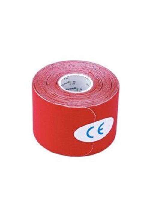 TMAX Tape Kinesio Ağrı Bandı 5 Metre X 5 Cm Kırmızı