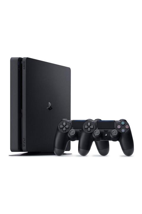 Sony Ps4 500 Gb (teşhir) 2 Adet Kol Uncharted 4 + Gta 5 6 Ay Ithalat Garantili