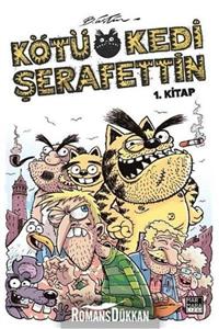 Marmara Çizgi Yayınları Kötü Kedi Şerafettin 1 Kitap Bülent Üstün