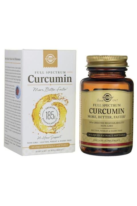 Solgar Full Spectrum Curcumin 30 Kapsül