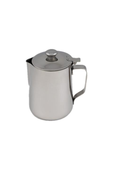 Palex Paslanmaz Çelik Kahve Süt Potu Kapaklı (Pitcher) 300 ml.
