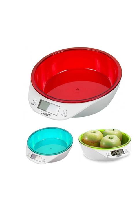 melik's Hassas Terazi Dijital Terazi Lcd Ekranlı 5kg Hazneli Mutfak Tartısı