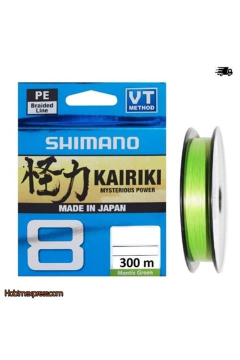Shimano Kairiki 8 Kat 300 Mt Mantis Green Ip Misina