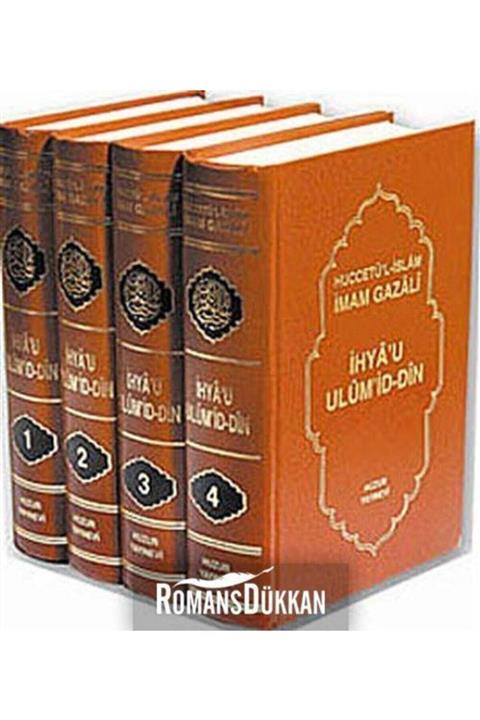 Huzur Yayınevi Ihya'u Ulüm'id Din 4 Kitap Takım