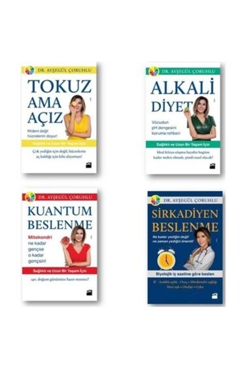 Doğan Kitap Sirkadiyen Beslenme-kuantum Beslenme-alkali Diyet-tokuz Ama Açız!-ayşegül Çoruhlu 4 Kitap Set