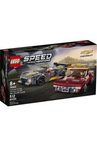 LEGO Speed Champions 76903 Chevrolet Corvette C8.r Yarış Arabası Ve 1968 Chevrolet Corvette