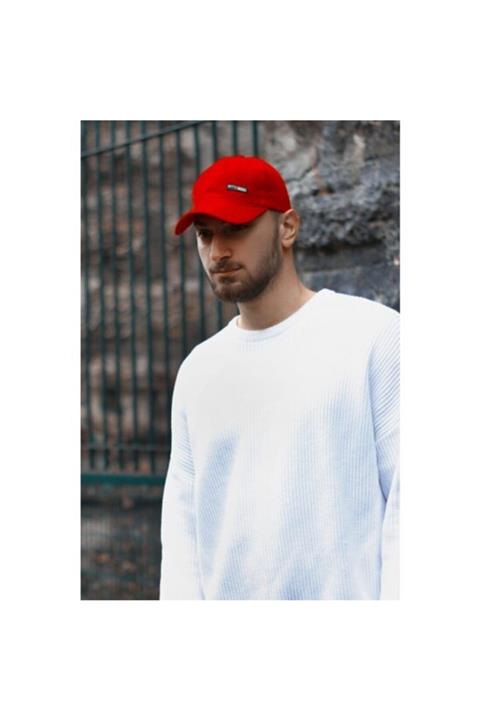 Bay Şapkacı Unisex Kırmızı Kadife Kep
