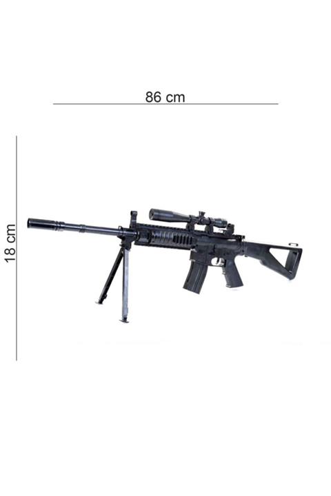 Prestij Oyuncak Poşetli Lazerli Boncuk Atan Tüfek