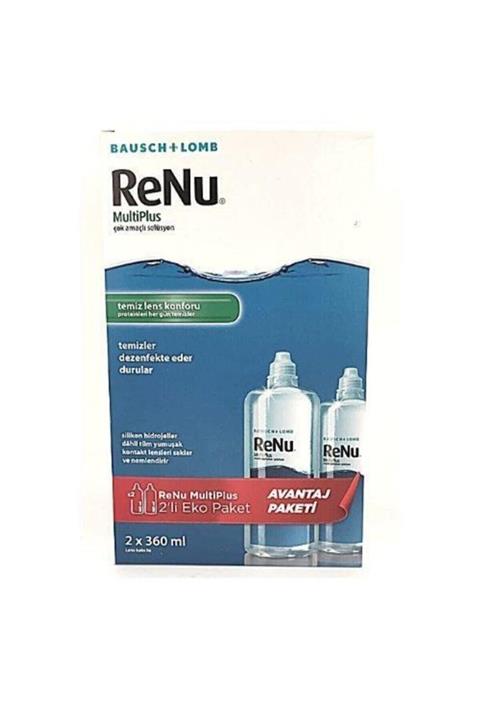 Renu Multiplus Cok Amaçlı Solüsyon Eko Paket 2 X 360 ml