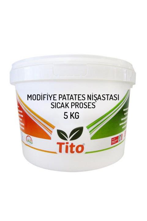tito Modifiye Patates Nişastası Sıcak Proses E1414 5 Kg
